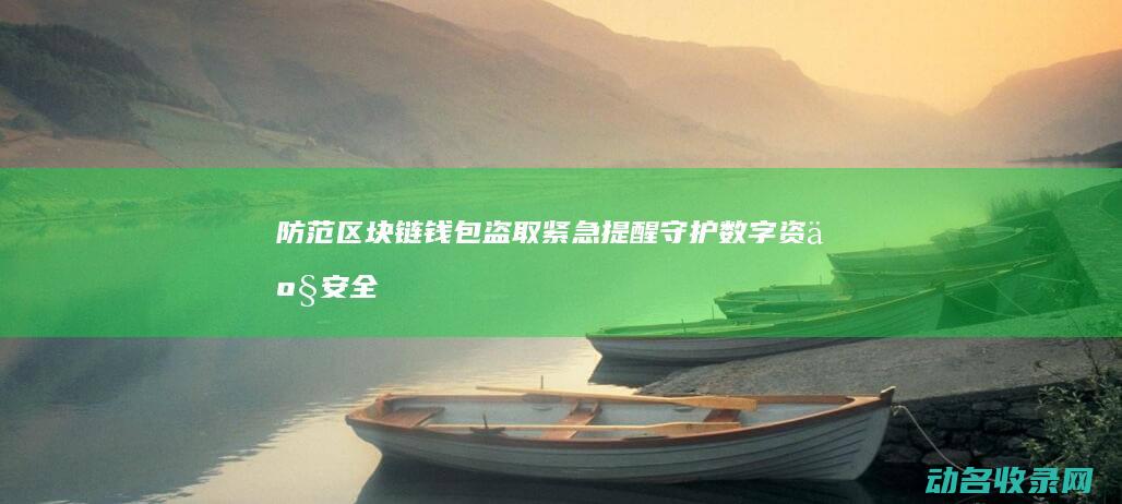 防范区块链钱包盗取 紧急提醒 守护数字资产安全 (区块链防骗)